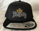 Royalty Snap Back Hat Black